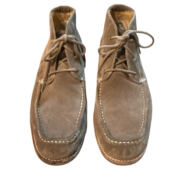 UGG Men's Brown Suede Boots - Picture 3 of 6